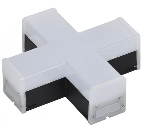 Светильник LED X-образн. 1010 12Вт 6500К 180х180мм чер. IEK  LT-LDCK-X-1010-12-65-K02  IEK