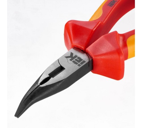 Тонкогубцы изогнутые диэлектрические 160мм ARMA2L 3 K3  A2L3-BN20-K3-160  IEK