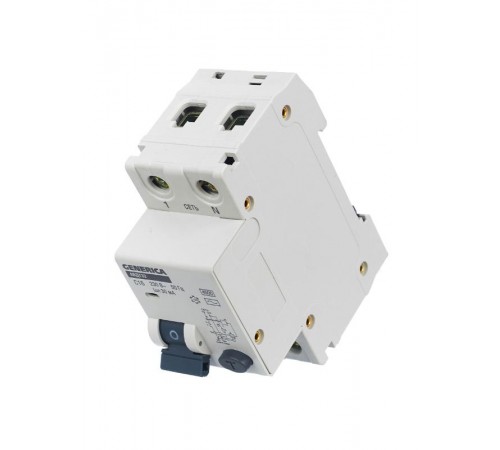 Выключатель автоматический дифференциального тока АВДТ 32 1п+N 16А C 30мА тип AC   MAD25-5-016-C-30  GENERICA