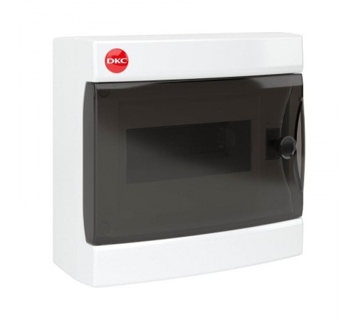 Щиток настенный с дверцей 8 мод.,IP41, белый ,с клеммным блоком 63А  RB08W4TWD  DKC