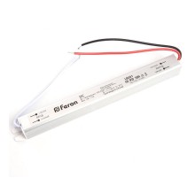 Трансформатор электронный для светодиодной ленты 24W 12V( драйвер),LB001  48011  FERON