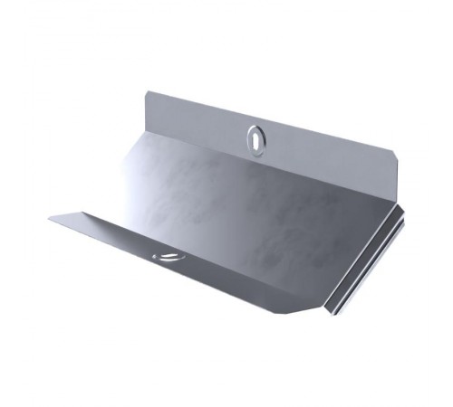 Крышка угла вертикально внутреннего 45 градусов Стандарт INOX (AISI 316) 300  PR16.3309  Промрукав