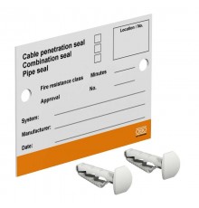 Маркировочная табличка (англ.яз) (KS-S EN)  7205429  OBO Bettermann