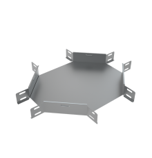 Разветвитель Х-образный 50х100  XD50*100  КМ-профиль