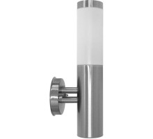 Светильник садово-парковый DH021-B, Техно на стену вверх, 18W E27 230V, серебро  11807  Feron