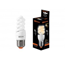 Лампа энергосберегающая КЛЛ-FSТ2-9 Вт-2700 К-Е27 (32х99 мм)  SQ0323-0060  TDM