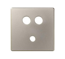 Simon 82 Накладка для коннектора мини-джек + 2RCA, S82, S82N, шампань  8201092-034  Simon