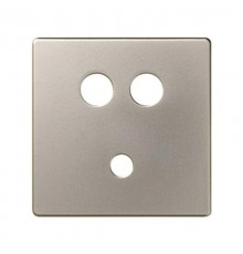 Simon 82 Накладка для коннектора мини-джек + 2RCA, S82, S82N, шампань  8201092-034  Simon