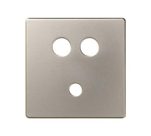 Simon 82 Накладка для коннектора мини-джек + 2RCA, S82, S82N, шампань  8201092-034  Simon