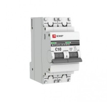 Выключатель автоматический двухполюсный 2P 3А (C) 6кА ВА 47-63 DC EKF PROxima  mcb4763-DC-2-03C-pro  EKF (замена - M63DC623C)