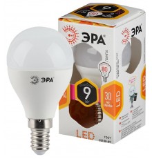 Лампа светодиодная LED P45-9W-827-E14  Б0029041  ЭРА