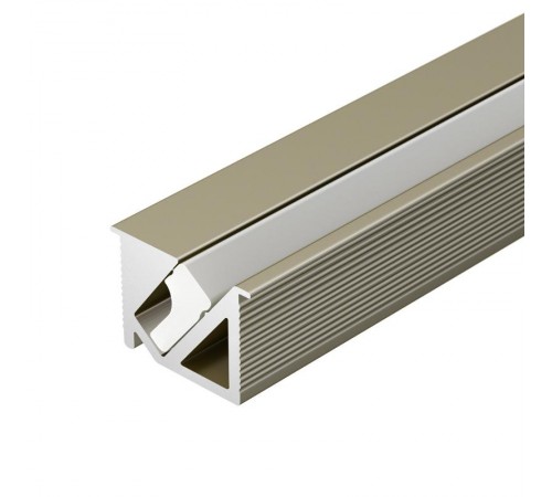 Профиль SL-BEVEL-H10-F14-2000 ANOD OLIVE GREY (Arlight, Алюминий)  038200  Arlight