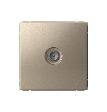 ArtGallery Шампань Розетка TV коннектор, механизм  GAL000593  SE