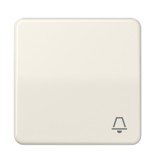 Клавиша ударопрочная с символом "звонок" для кнопок; слоновая кость  CD590BFK  Jung