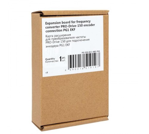 Карта расширения для преобразователя частоты PRO-Drive PD-150-ACC-ABZ-PG1  PD-150-ACC-ABZ-PG1  EKF