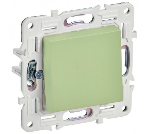 SKANDY Выключатель 1-клавишный кнопоч. 10А SK-V14M мятный  SK-V17-0-10-K06  IEK