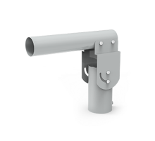 Кронштейн для уличных светильников 200*205*100мм на трубу до D58мм/консоль D48мм серый 1/2  903265106  Gauss
