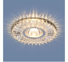 Светильник точечный встраиваемый 2204 MR16 CL прозрачный  a038457  Elektrostandard