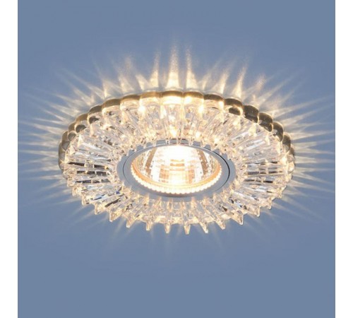 Светильник точечный встраиваемый 2204 MR16 CL прозрачный  a038457  Elektrostandard