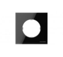 Рамка 1-постовая, серия SKY Moon, цвет стекло чёрное2CLA867100A3101 ABB