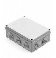 Коробка распаячная для наружного монтажа, 10 гермовводов, 190х140х70мм, IP44  8820019  CHINT