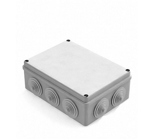 Коробка распаячная для наружного монтажа, 10 гермовводов, 190х140х70мм, IP55  8820020  CHINT