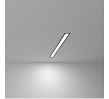 Светильник светодиодный встраиваемый линейный 53см 10W 6500К черный матовый (100-300-53)  a040158  Elektrostandard