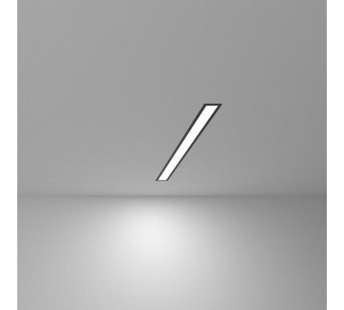 Светильник светодиодный встраиваемый линейный 53см 10W 6500К черный матовый (100-300-53)  a040158  Elektrostandard