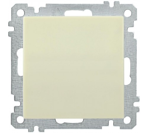 BOLERO кремовый Выключатель 1-клавишный 10А ВС10-1-0-Б  EVB10-K33-10  IEK