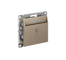 AtlasDesign Шампань Выключатель карточный, механизм  ATN000567  SE