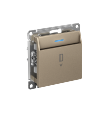 AtlasDesign Шампань Выключатель карточный, механизм  ATN000567  SE