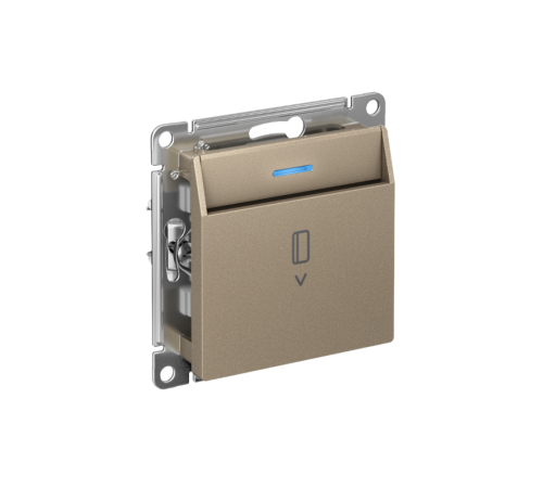 AtlasDesign Шампань Выключатель карточный, механизм  ATN000567  SE