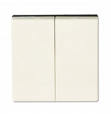 Клавиша для двойного выключателя; слоновая кость  EP495  Jung