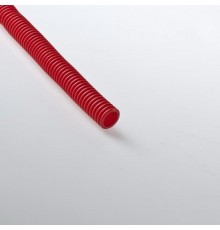 Труба гибкая гофрированная ПНД 16мм для МПТ (100м) красный  21600К  Рувинил