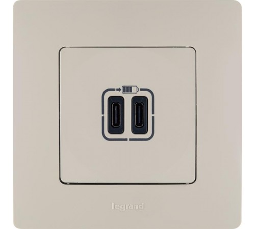 Etika Слоновая кость Рамка 1-ая  672511  Legrand