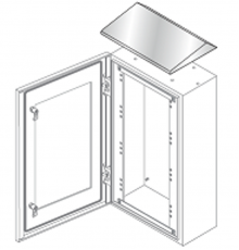 Крыша антидождевая нерж.ст.200х150мм SRX  TT2015X  ABB
