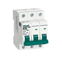 Выключатель автоматический без теплозащиты трехполюсный ВА-103М 3P 32А характеристика C 6кА  12523DEK  Dekraft