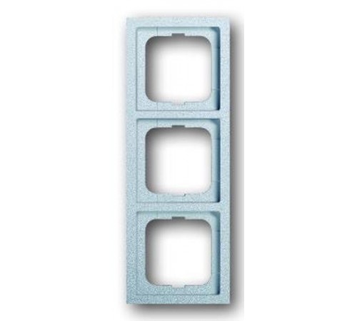 Рамка 3-постовая, серия, серия solo/future, цвет linear, цвет серебристо-алюминиевый  1754-0-4533   2CKA001754A4533  ABB