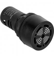 Сигнализатор звуковой ND16-22F 22 мм черный AC/DC110В (R)  593386  CHINT