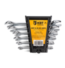 Набор гаечных рожковых ключей НКР-6 (8-22)  78364  КВТ