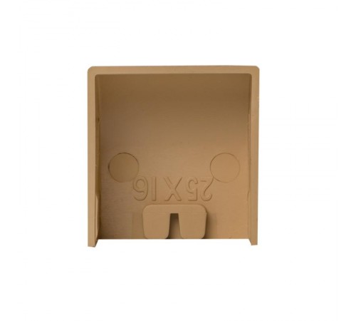 Заглушка (25х16) (4 шт) Plast EKF PROxima   под светлое дерево    ecl-25-16x4   EKF