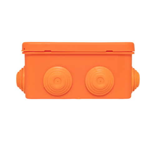 Коробка огнестойкая E45 100х100х50мм с клеммниками 6 полюсов 0,5-6мм2 IP55 HF  plc-kmfr-100-606  EKF