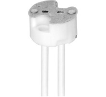 Патрон керамический для ламп галогенных/светодиодных LH26 230V G5.3 патрон (10x17мм, длина провода 150мм)  22307  FERON