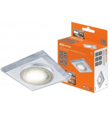 Светильник точечный встраиваемый под лампу СВ 03-01 MR16 50Вт G5.3 зеркальный/хром  SQ0359-0043  TDM