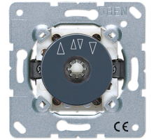 Реверсивный выключатель 2-пол. для жалюзи 10АХ, 250В АС  1234.20  Jung