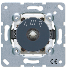 Реверсивный выключатель 1-пол. для жалюзи 10АХ, 250В АС  1234.10  Jung