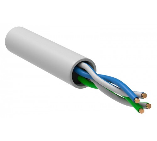 Каб. в. п. U/UTP кат. 5E 2 пары LSZH 1м бел.  BC1-C5E02-128-305-G  GENERICA