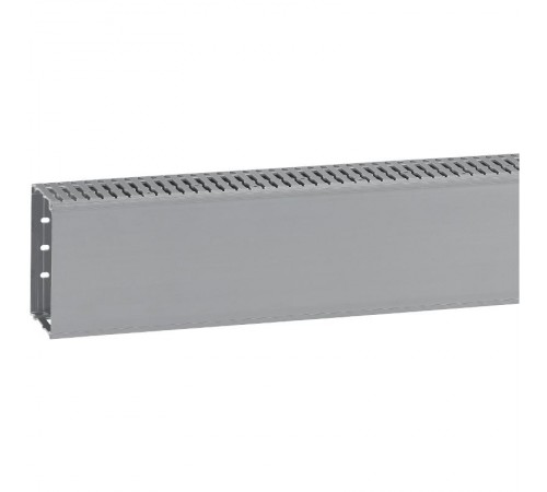 Кабель-канал (крышка + основание) Transcab - 120x80 мм - серый RAL 7030  636125  Legrand