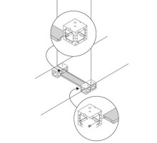 Фланцы усилит. для кабелей Ш=1000,2 шт.  ZN1001  ABB
