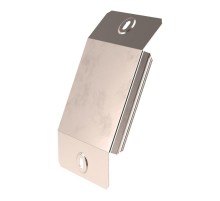 Крышка угла вертикального внешнего 45 градусов Стандарт INOX (AISI 409) 100  PR16.2980  Промрукав